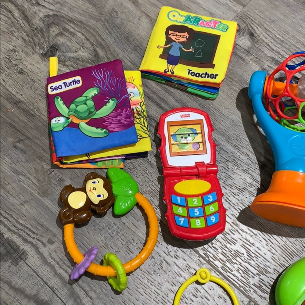 Infant Baby Toy, Rattles, Teethers, etc. Bundle - Picture 5 of 8